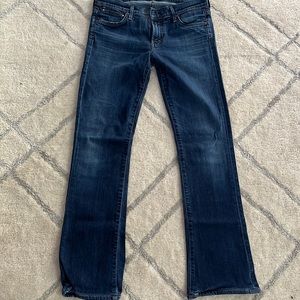 Citizens of humanity, denim, size 28 straight leg.